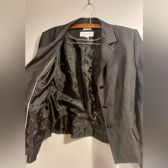 Calvin Klein 2pc Skirt Set sz 12 “Power Suit” - Picture 2 of 5